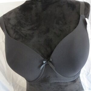 Women's Emily Johnson 9299 Black Underwire T-Shirt Bra 40DD Plus Size